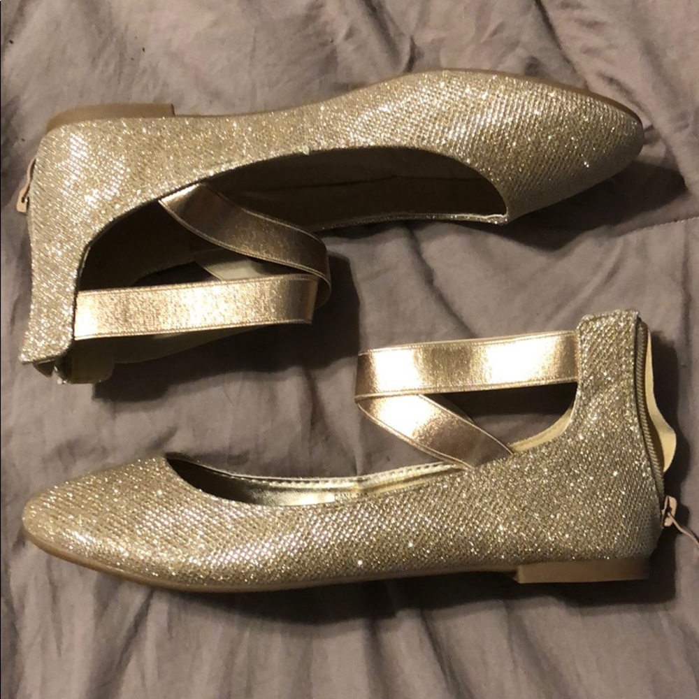 Good Sparkly Ballet Flats